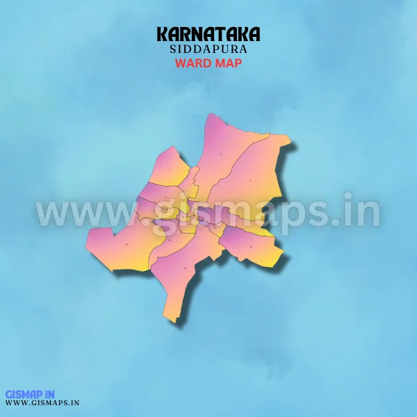 Siddapura Ward Map (Karnataka)